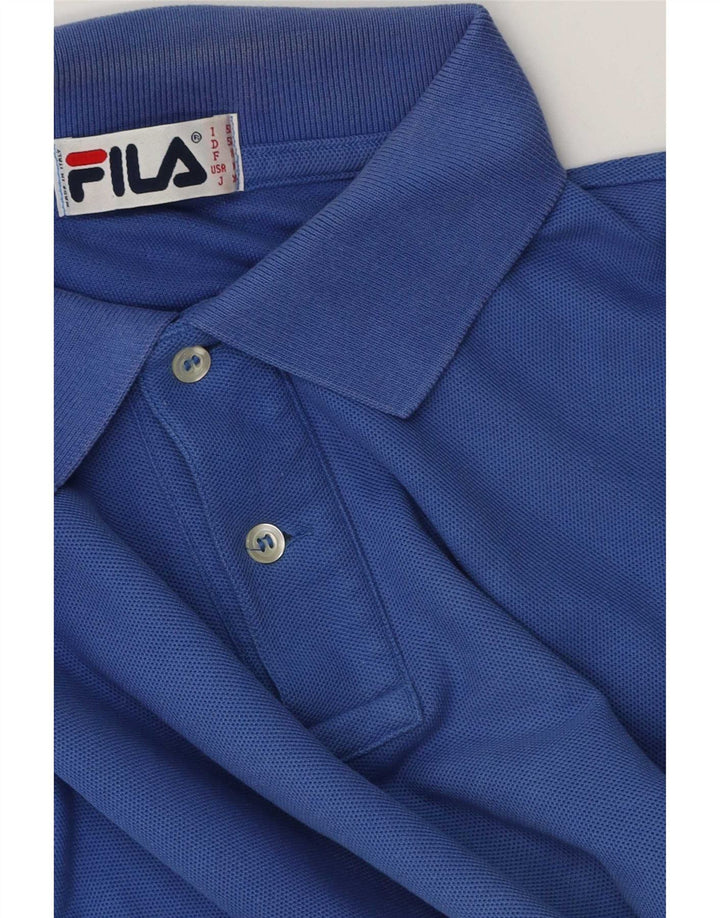 Fila Herren Poloshirt IT 50 Mittelblau