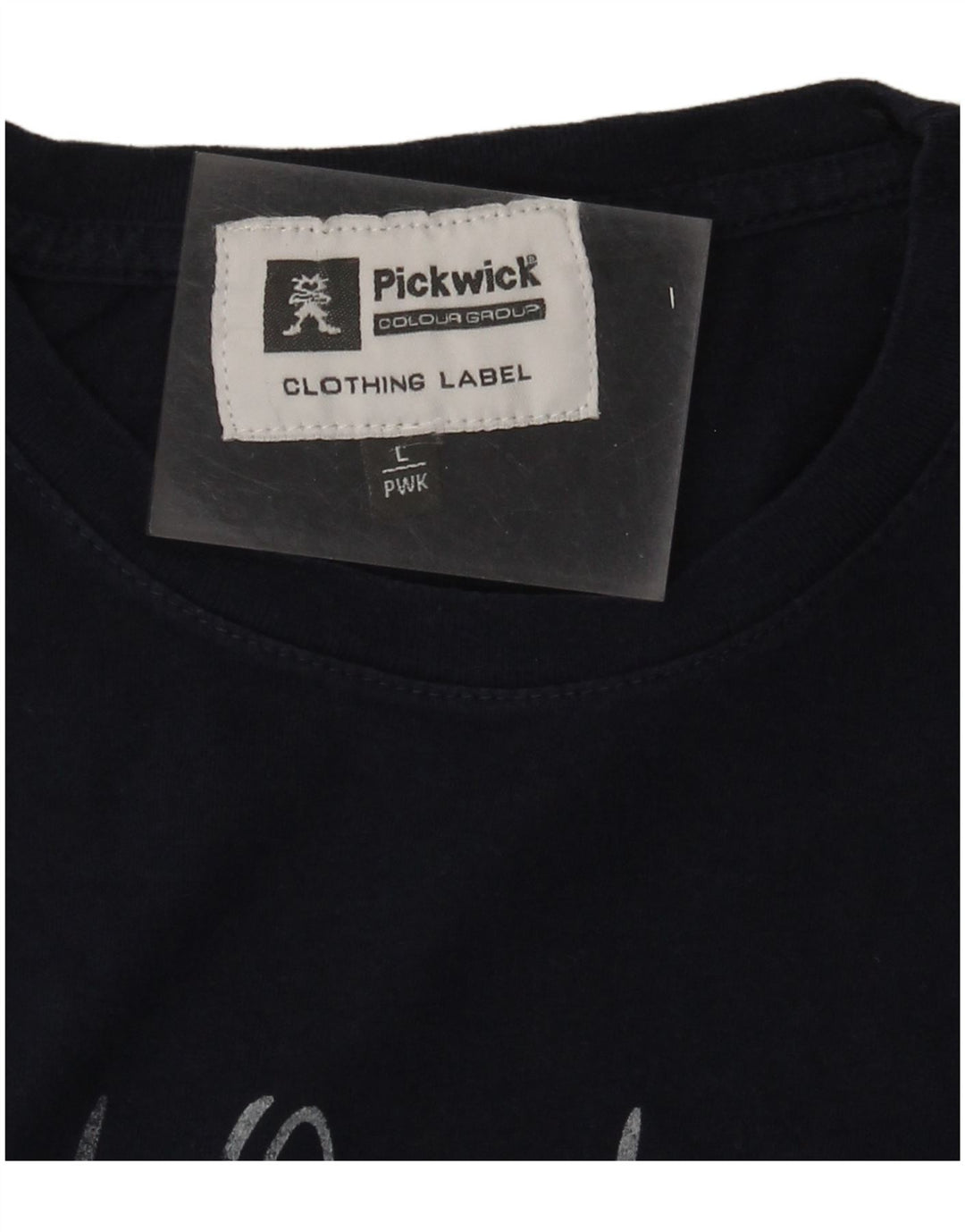 Pickwick Herren-T-Shirt mit Grafik, Größe L, Marineblau