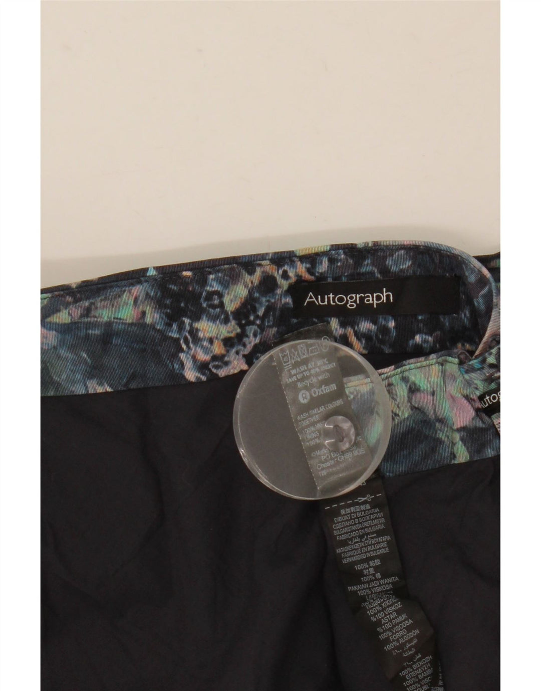 Marks & Spencer Damen Bleistiftrock UK 12 Medium W30 Mehrfarbig