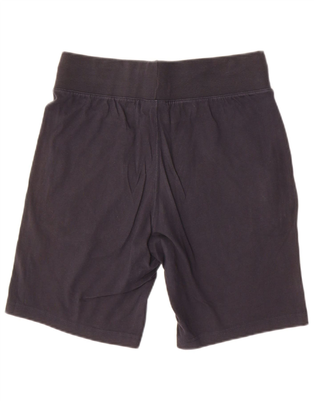 CHAMPION Mens Graphic Sport Shorts Small Navy Blue Cotton