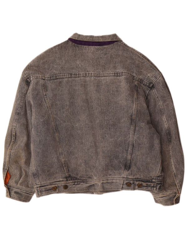 CLOSED Übergroße Jeansjacke für Damen, UK 14, Large, Grau