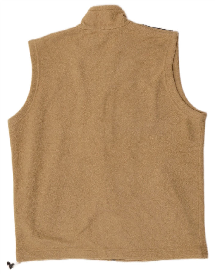Sergio Tacchini Herren Fleeceweste UK 38 Medium Beige