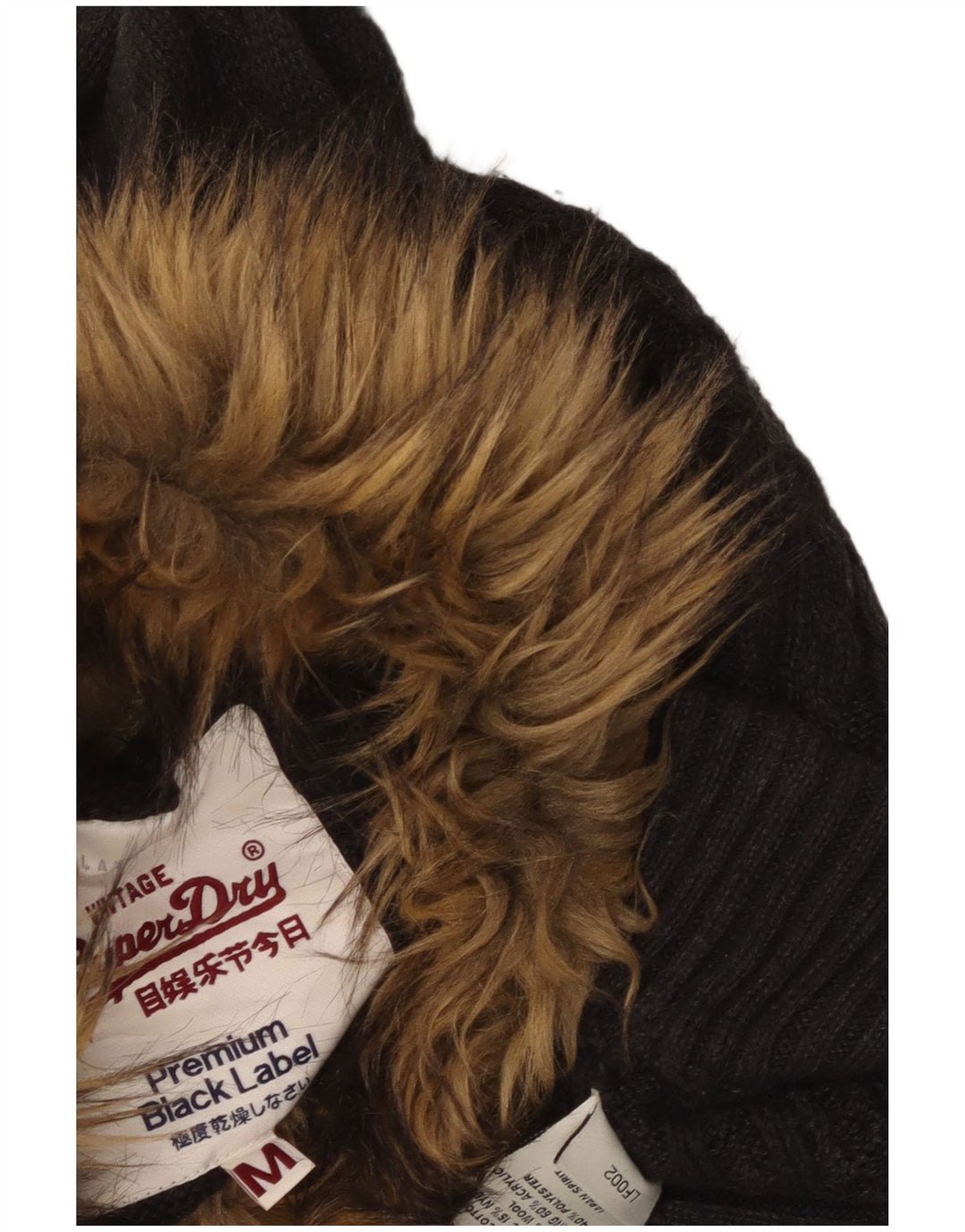 SUPERDRY Damen Longline Rollkragenpullover Pullover UK 12 Mittelgrau