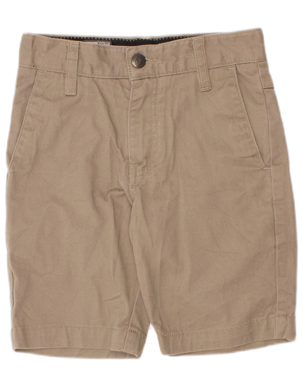 Volcom Chino-Shorts für Jungen, 7–8 Jahre, W22, beige Baumwolle