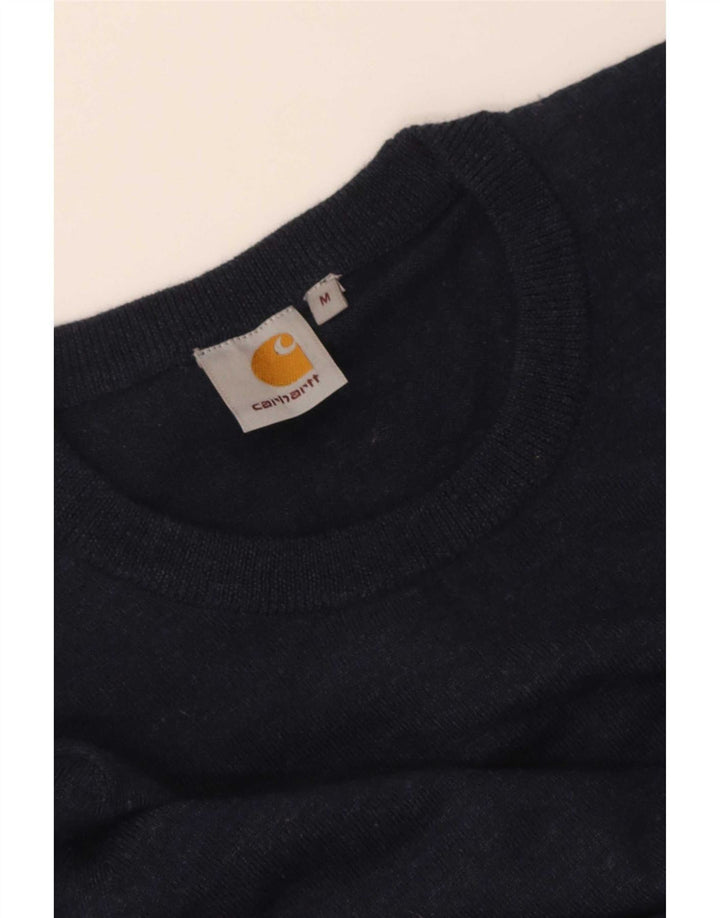 Carhartt Herren-Pullover mit Rundhalsausschnitt, mittleres Marineblau