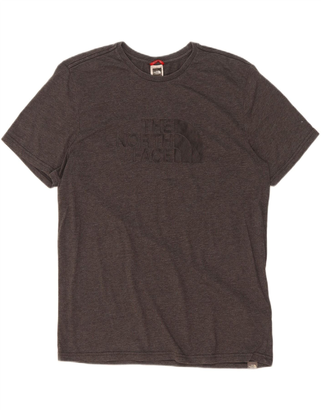 The North Face Herren-T-Shirt mit Grafik, groß, grau meliert, Polyester