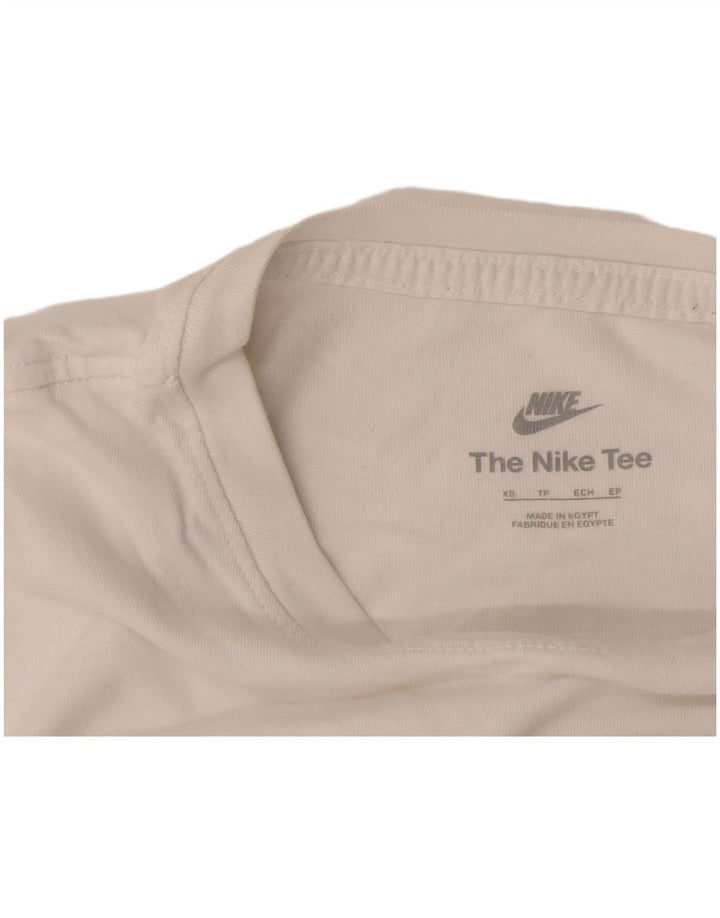 Nike Herren T-Shirt Top XS Weiß