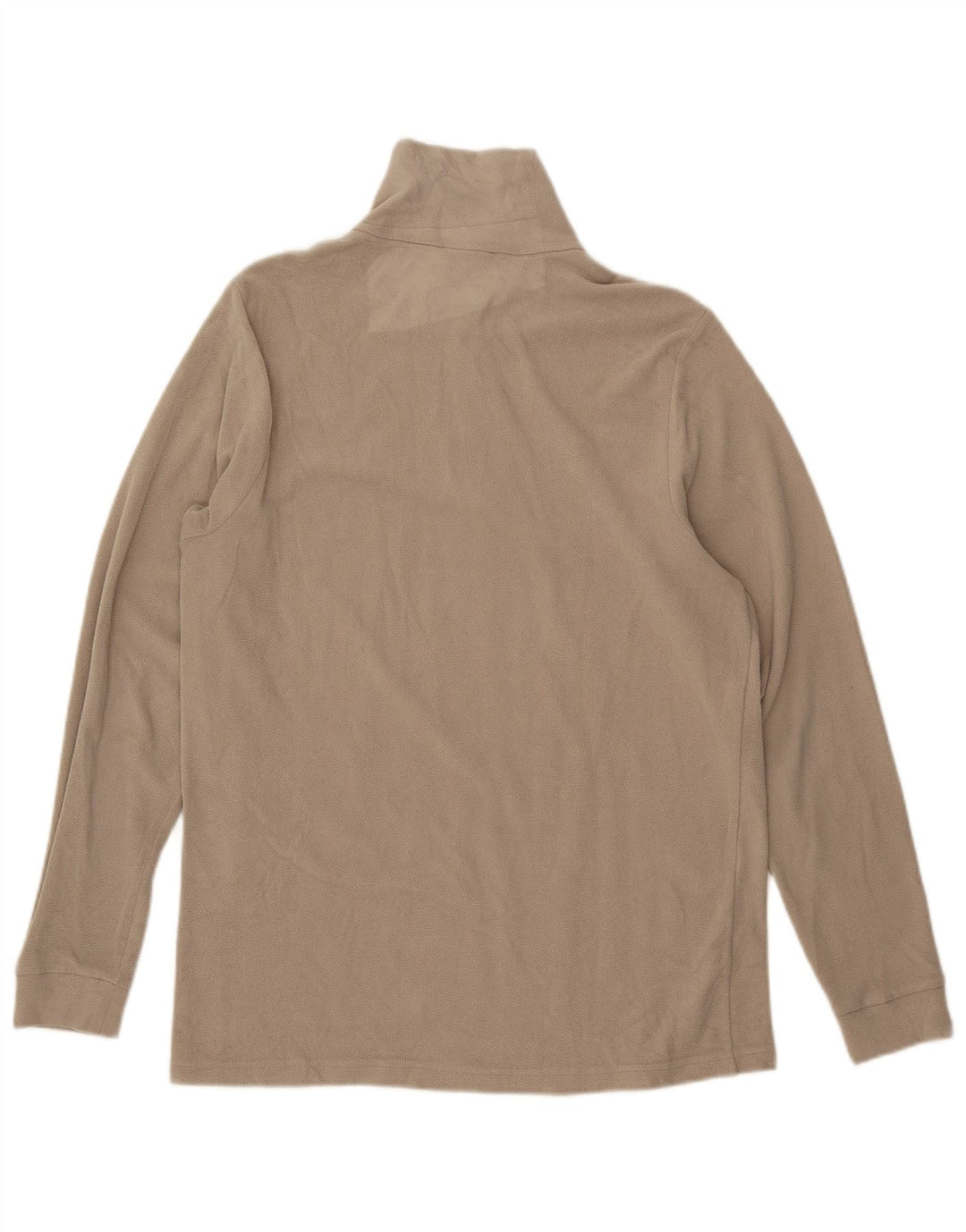 LOTTO Herren-Fleecepullover mit Reißverschluss am Hals, Mittelbeige