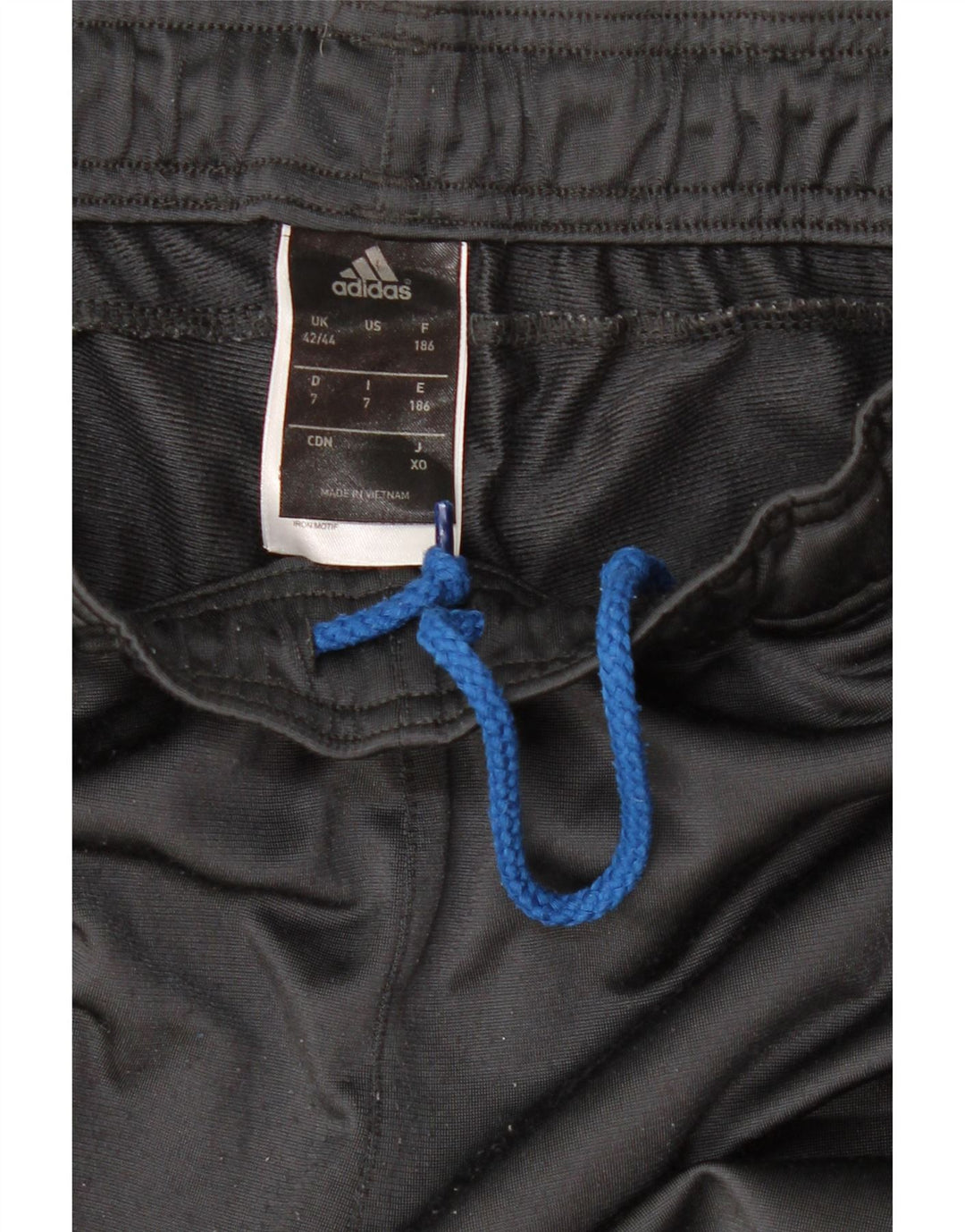 Adidas Herren Trainingshose UK 42/44 Large Grau Polyester