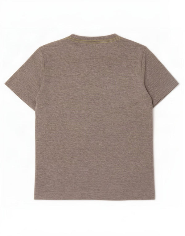 Levi's Jungen-T-Shirt mit Grafik, 9–10 Jahre, grau gefleckte Baumwolle