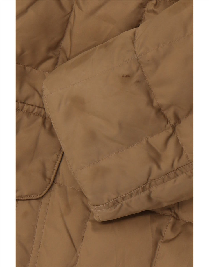 SERGIO TACCHINI Herren Wattierte Jacke UK 38 Medium Beige