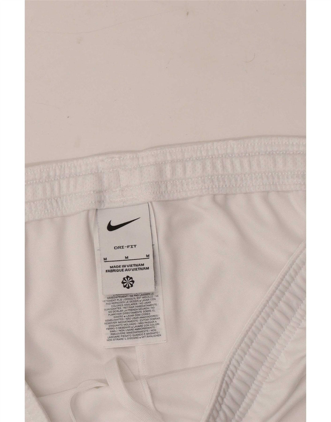 Nike Herren Dri Fit Sportshorts Mittelweißes Colourblock-Polyester