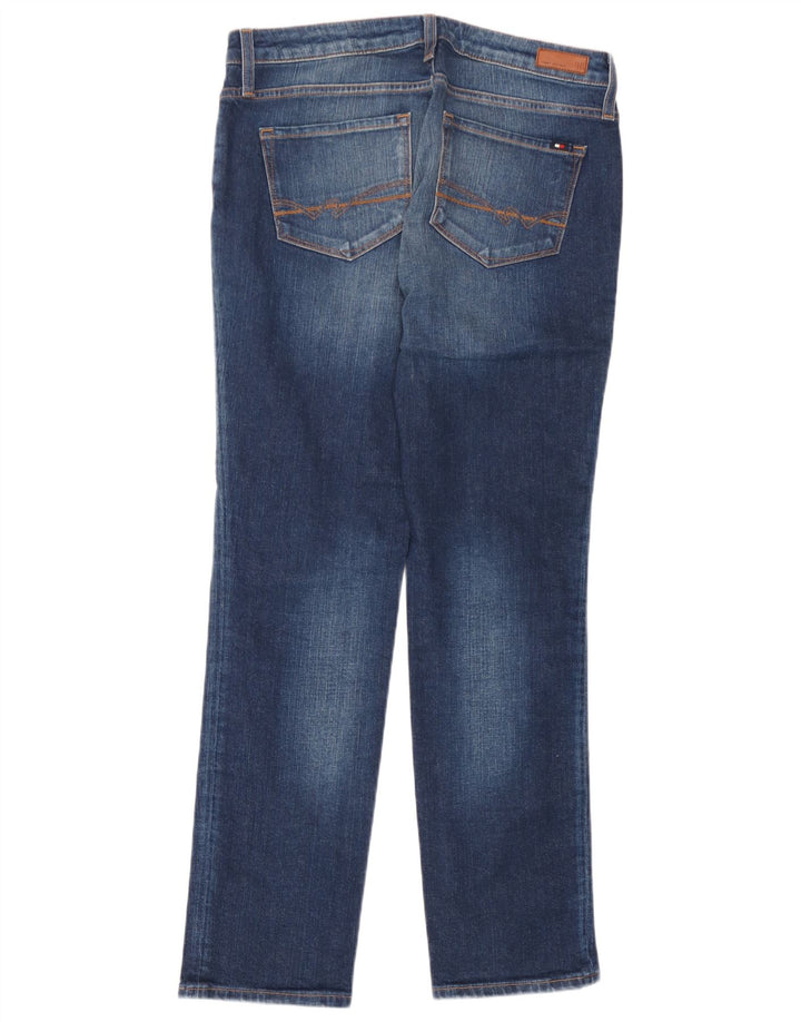 Tommy Hilfiger Damen Slim Jeans W29 L30 Blaue Baumwolle
