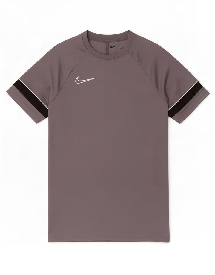 Nike Herren Dri Fit T-Shirt Top Small Grau Farbblock