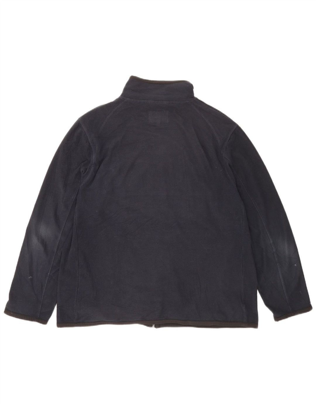 Marks & Spencer Herren Fleecejacke UK 42 XL Marineblau Polyester