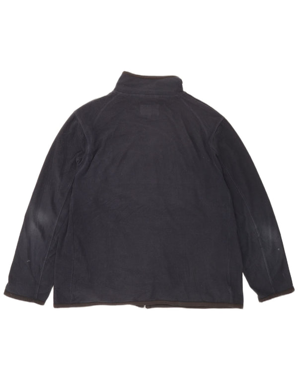 Marks & Spencer Herren Fleecejacke UK 42 XL Marineblau Polyester