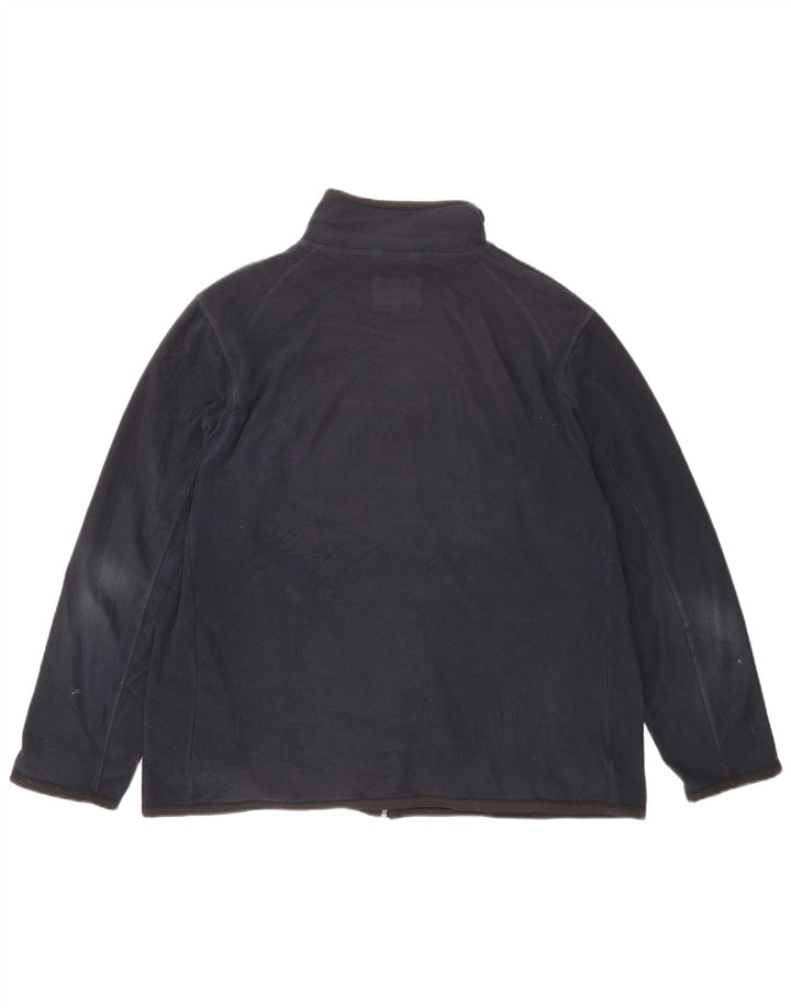 Marks & Spencer Herren Fleecejacke UK 42 XL Marineblau Polyester