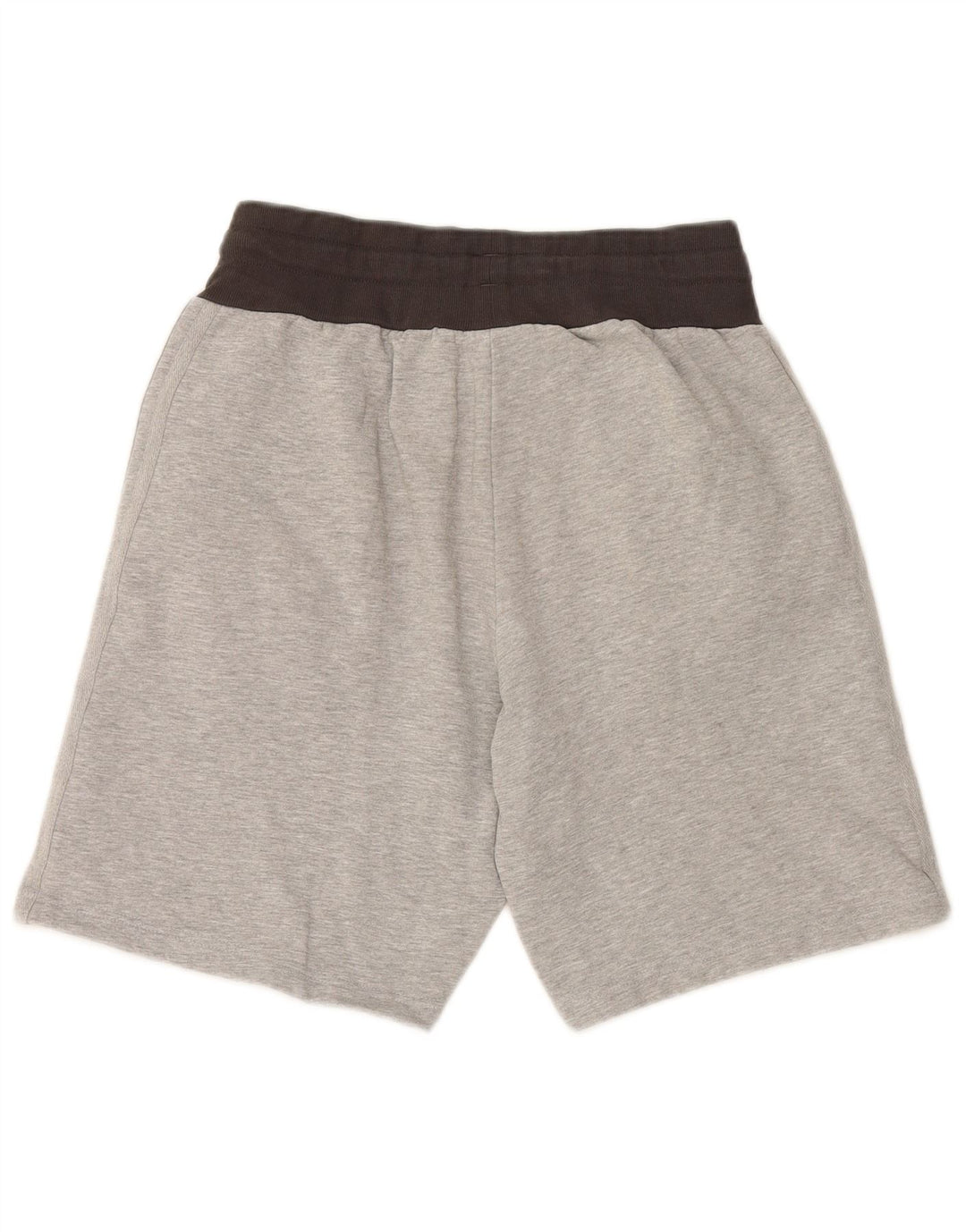 ADIDAS Herren-Sportshorts aus mittelgrauer Colourblock-Baumwolle