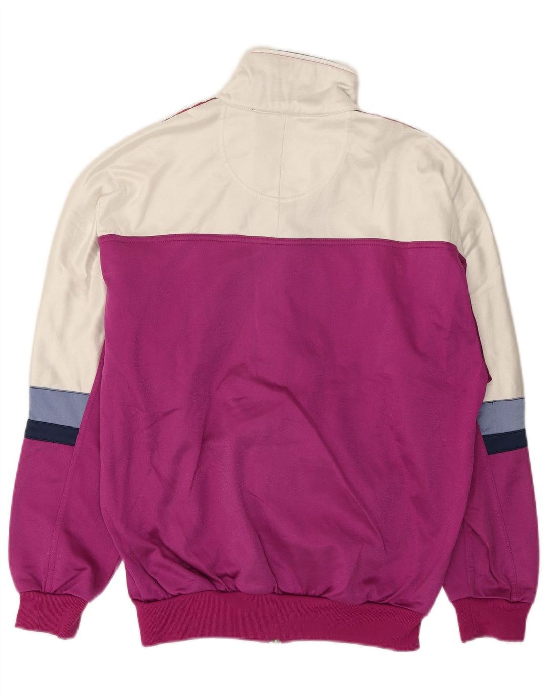 ASICS Damen-Trainingsanzugoberteil mit Grafik, IT 46, Größe L, Lila, Farbblock