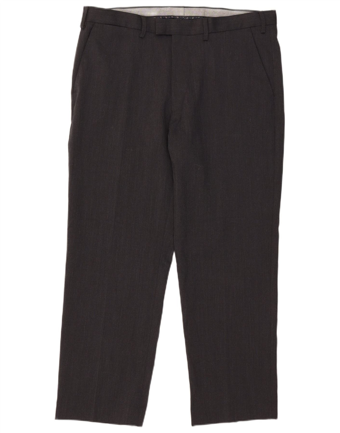 Marks & Spencer Herren-Anzughose, normal, W38, L29, grau, Polyester