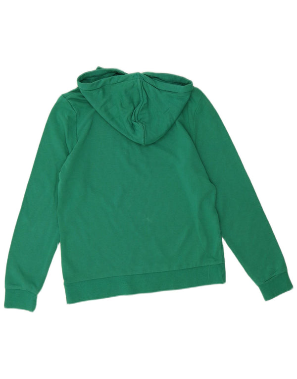 Marks & Spencer Damen Kapuzenpullover UK 10 Small Grüne Baumwolle