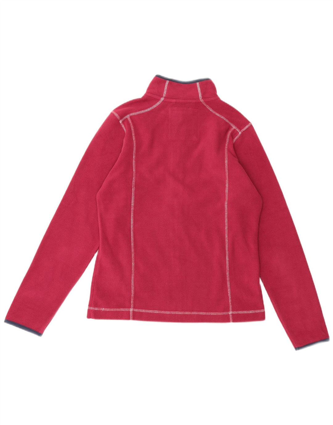 Weird Fish Damen Fleecejacke UK 10 Small Burgunderrot Polyester