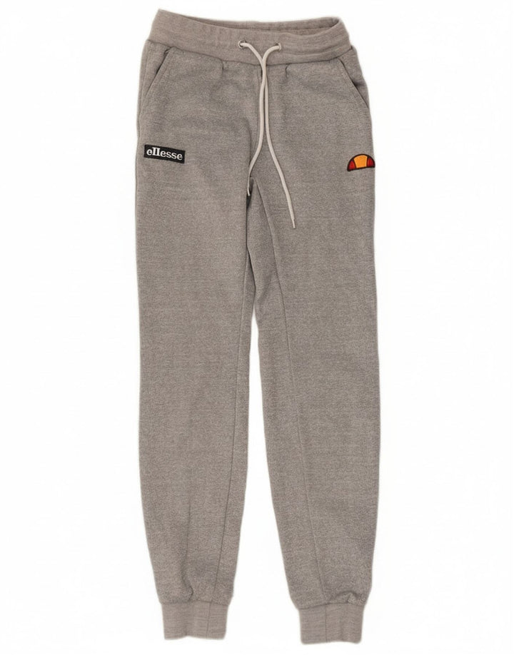Ellesse Damen Trainingshose Jogger UK 4 XS Grau Polyester