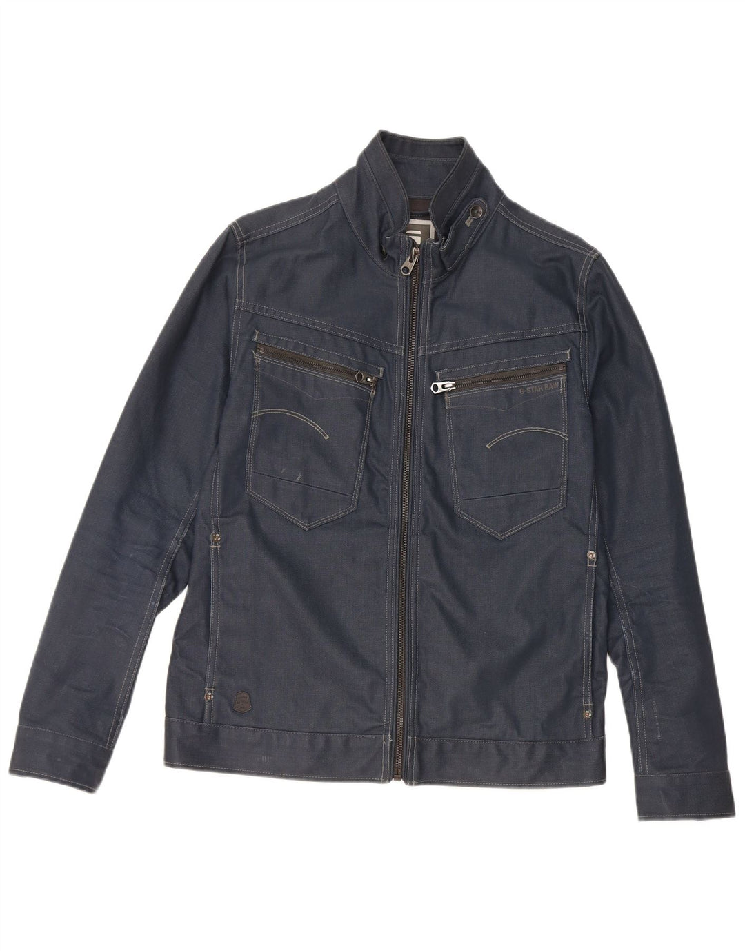 G-Star Herren Jeansjacke UK 40 Large Marineblau