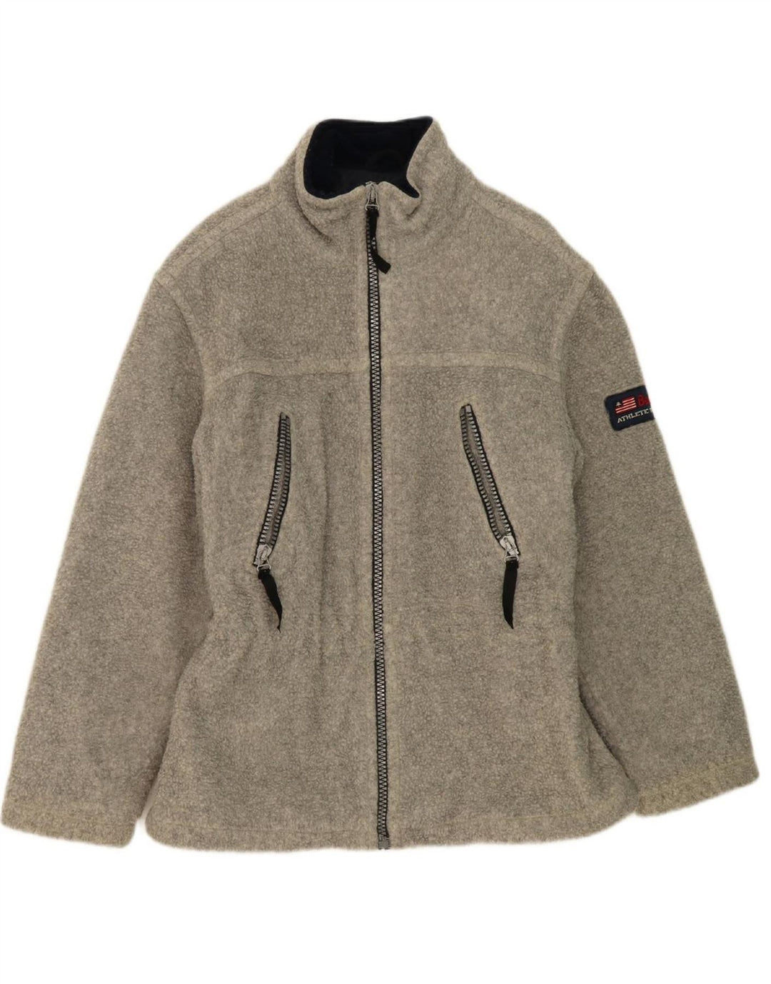 BEST COMPANY Womens Fleece Jacket UK 16 Large Grey