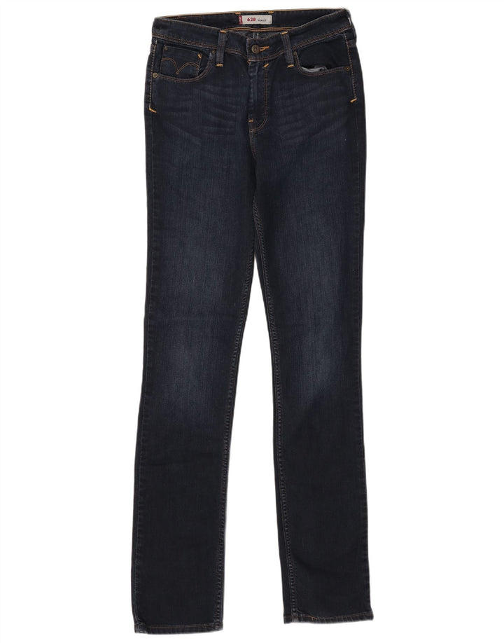 LEVI'S Herren 628 Slim Jeans W30 L34 Marineblau Baumwolle