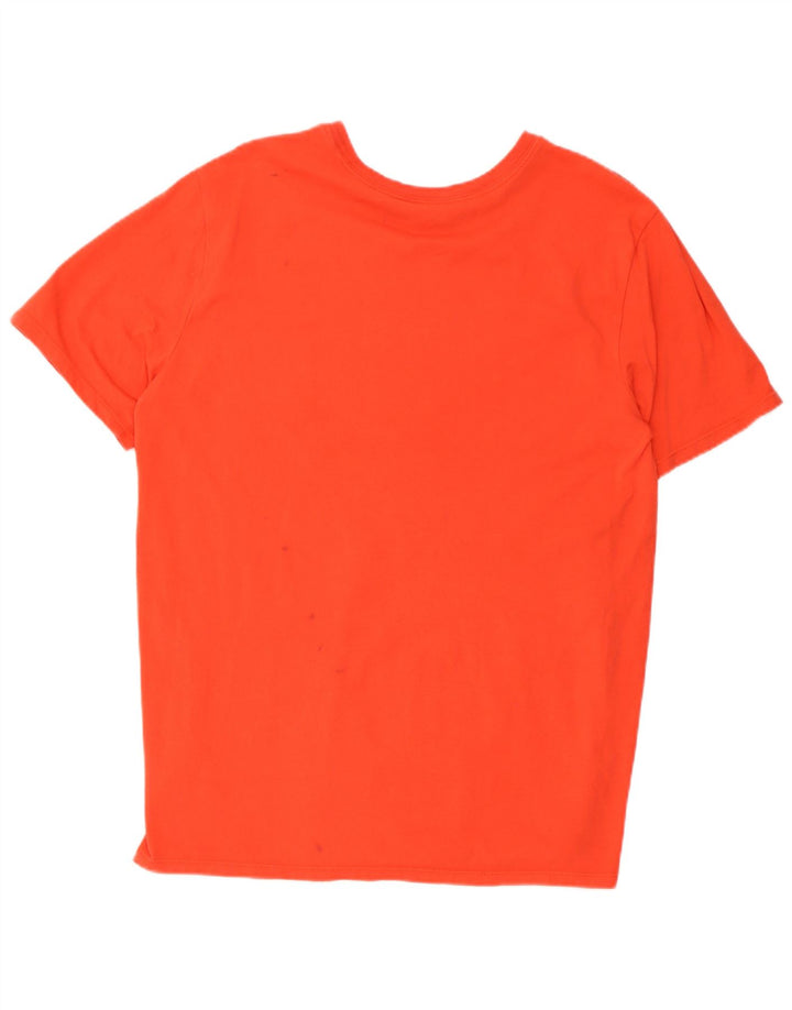 Nike Herren Dri Fit Graphic T-Shirt Top Große rote Baumwolle