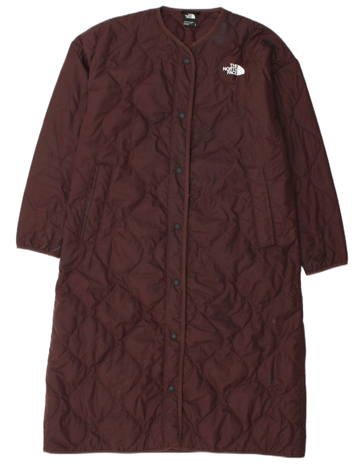 The North Face Damen Übergroßer gesteppter Mantel UK 14 Mittelbraun