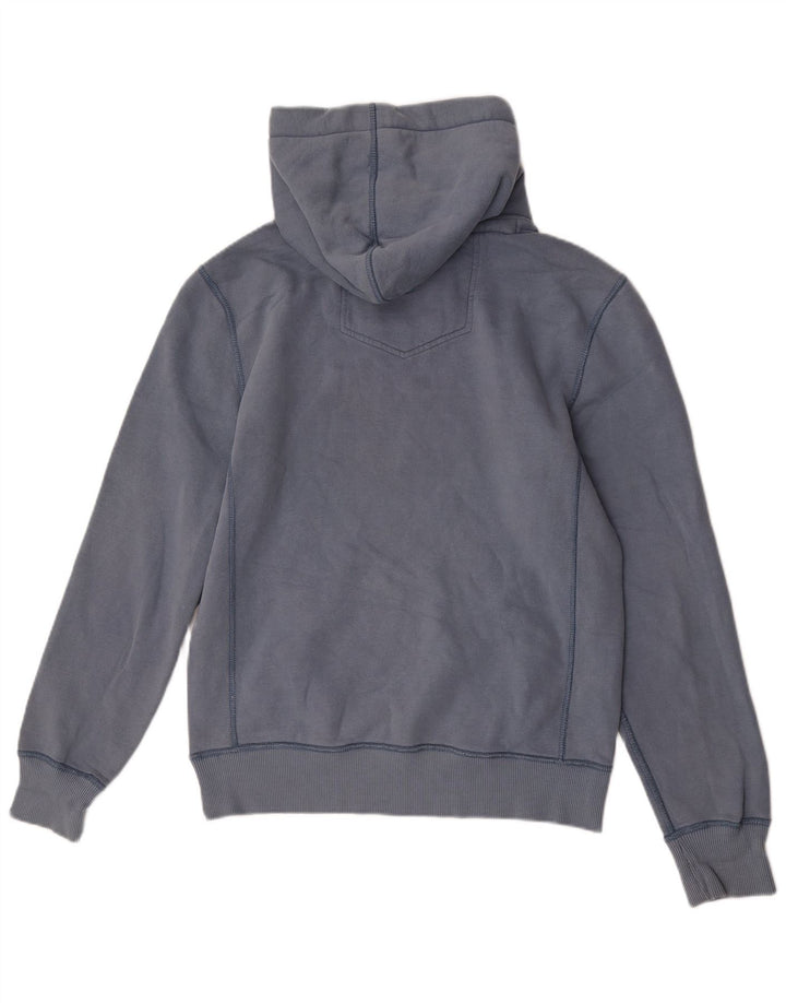 Fat Face Herren-Kapuzenpullover mit Grafik, Größe S, Blau