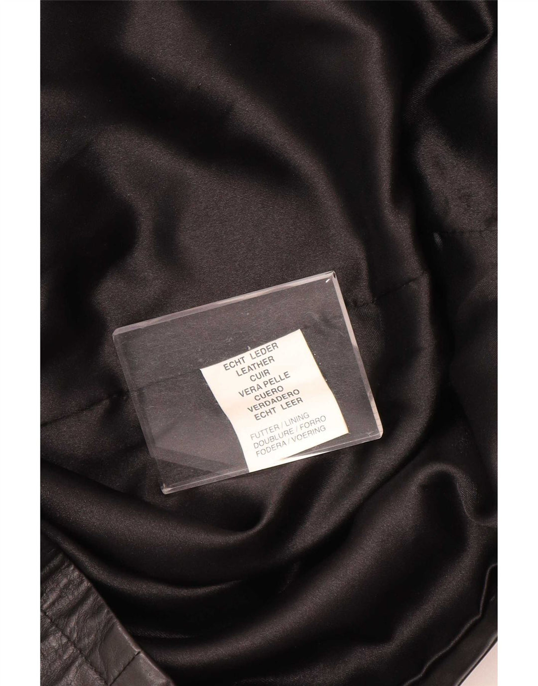 Vintage Herren Lederjacke UK 40 Large Schwarz