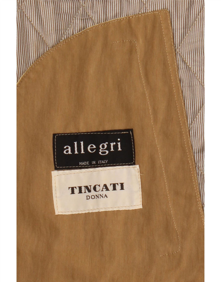 Allegri Damen Steppweste UK 14 Medium Beige