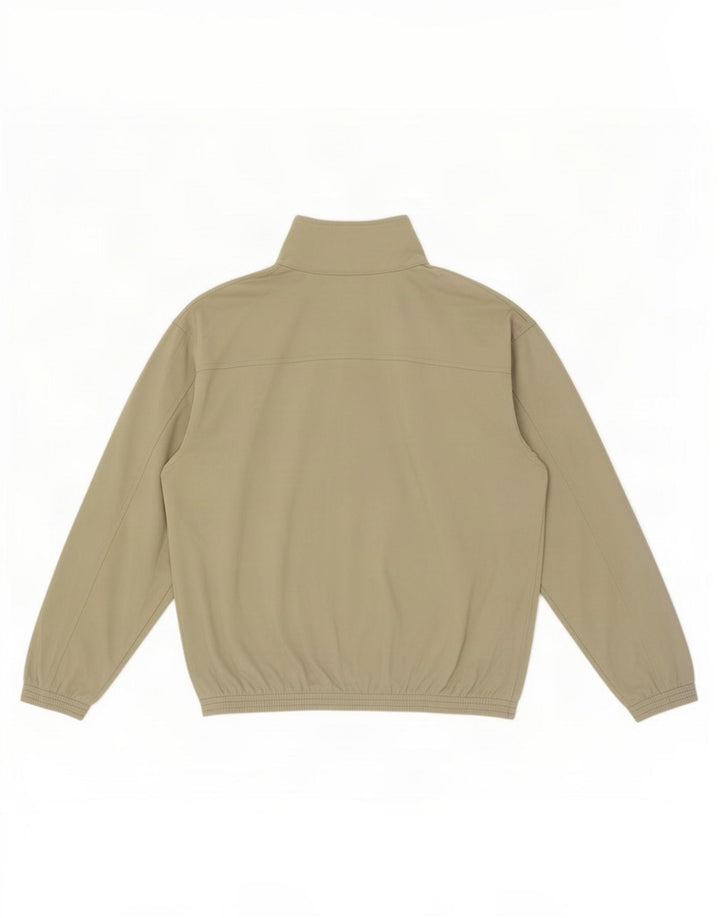 Champion Herren-Trainingsanzugoberteil mit lockerer Passform, Mittelbeige