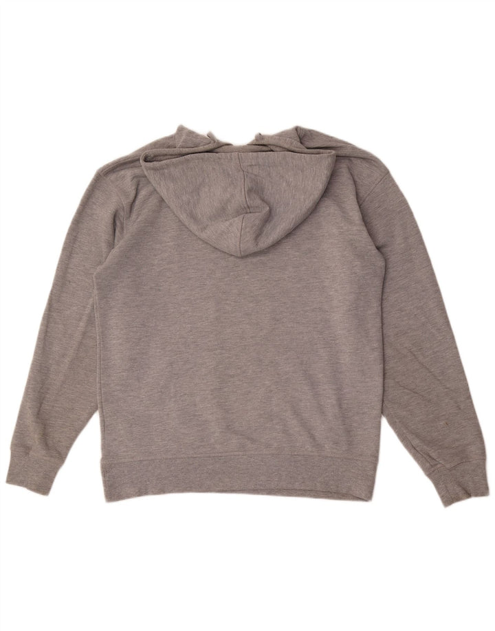 Zara Herren Kapuzenpullover Mittelgraues Polyester