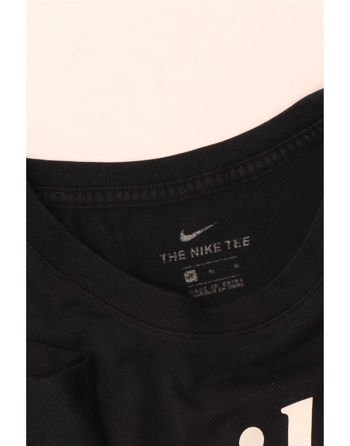Nike Herren-T-Shirt mit Grafik, mittelgroß, Schwarz