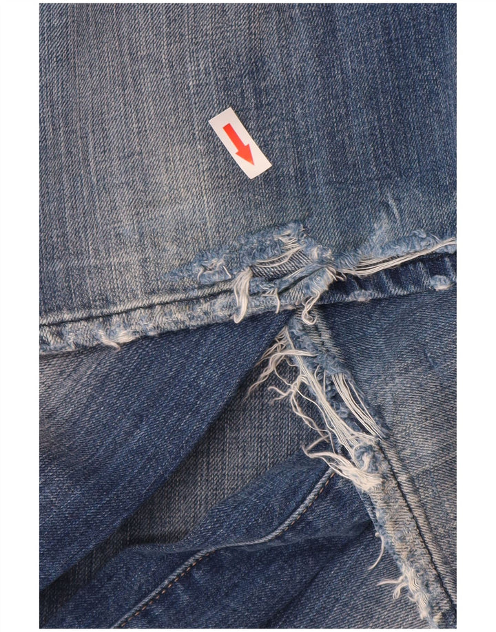 G-Star Herren Bootcut Jeans W33 L34 Blaue Baumwolle