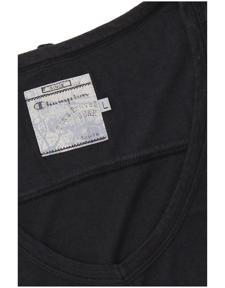 CHAMPION Damen Weste Top UK 14 Large Marineblau