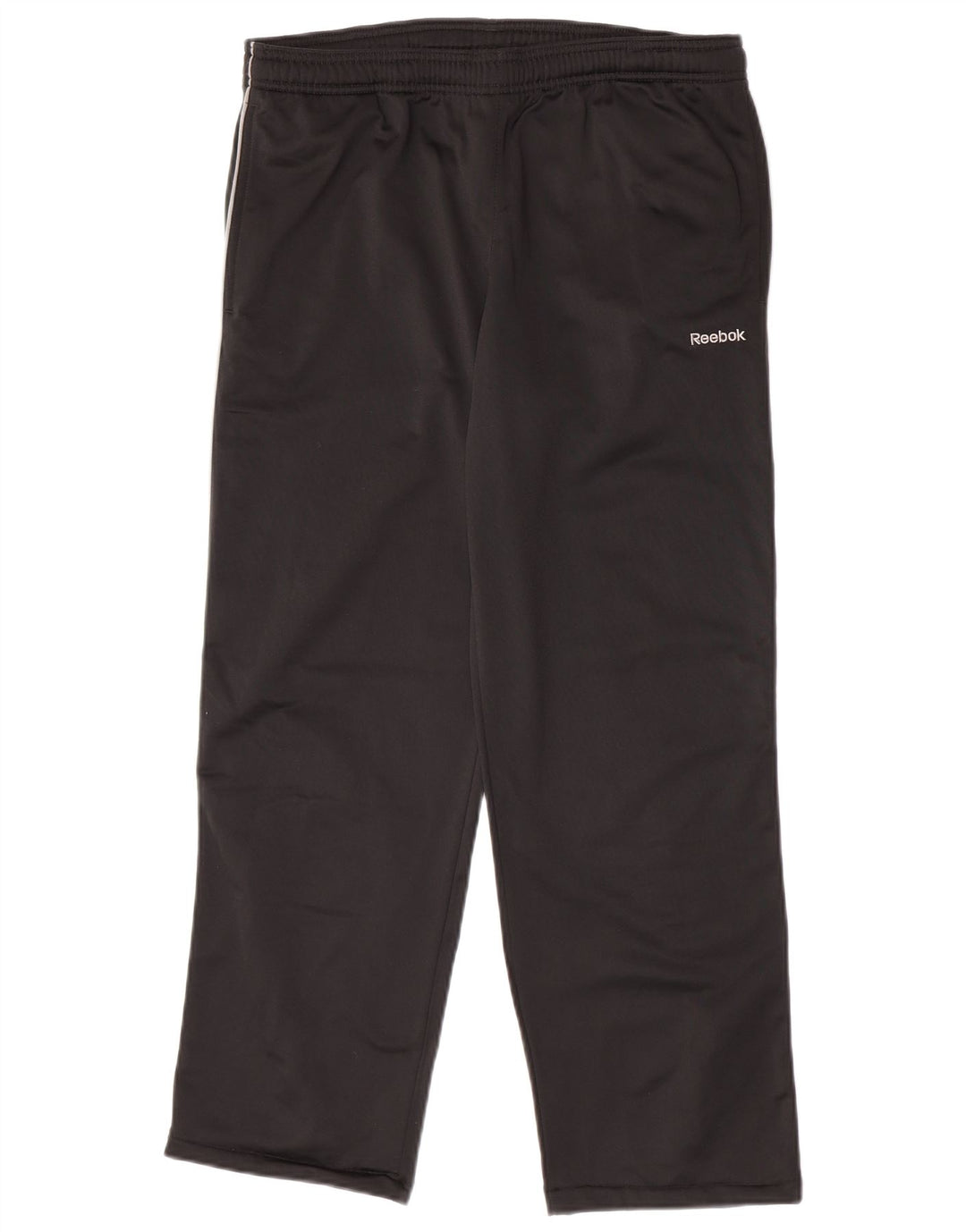 Reebok Herren-Trainingshose, Größe S, Schwarz, Polyester