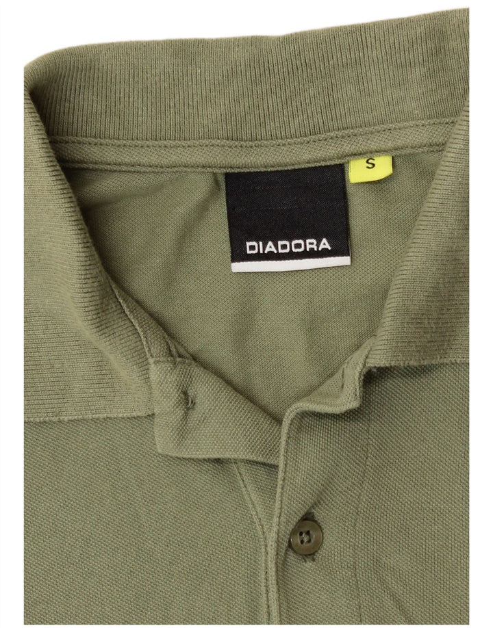 Diadora Herren Poloshirt Small Khaki