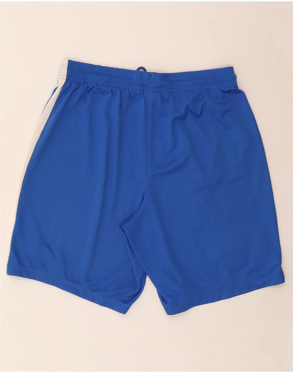 NIKE Herren Dri Fit Sportshorts XL Blaues Colourblock-Polyester