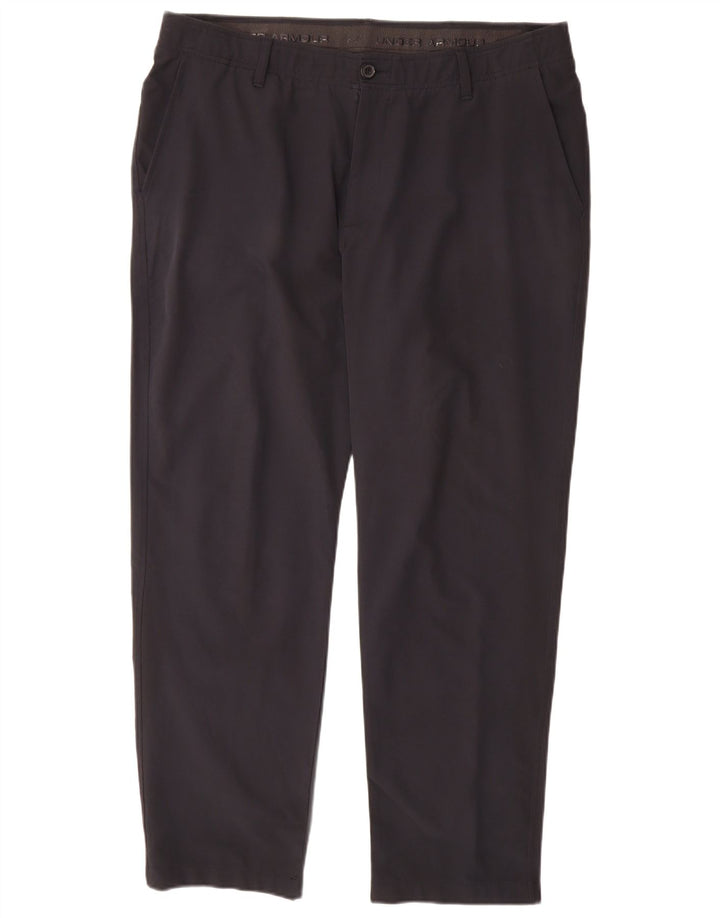 Under Armour Herren Straight Chino Hose W40 L30 Schwarz Polyester