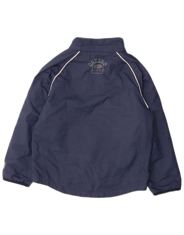 Nike Oregon Graphic Anorak-Jacke für Jungen, 8–9 Jahre, Größe S, Marineblau, Polyester