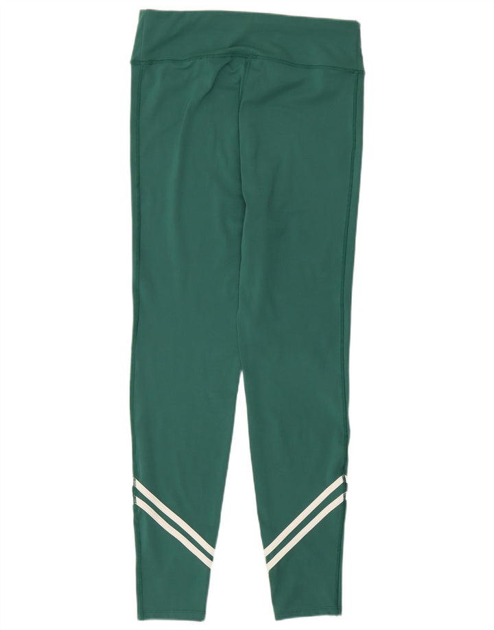 Jack Wills Damen Leggings UK 14 Large Grün Polyester