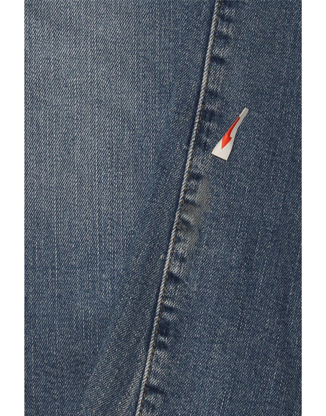 Levi's Damen 504 Slouch Flared Jeans US 5 Medium W28 L32 Blaue Baumwolle