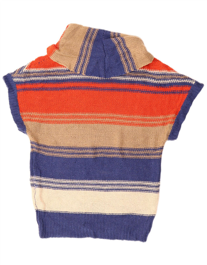Oasis Damen-Pullover mit übergroßem Schalkragen, Gr. 10, Größe S, Mehrfarbig