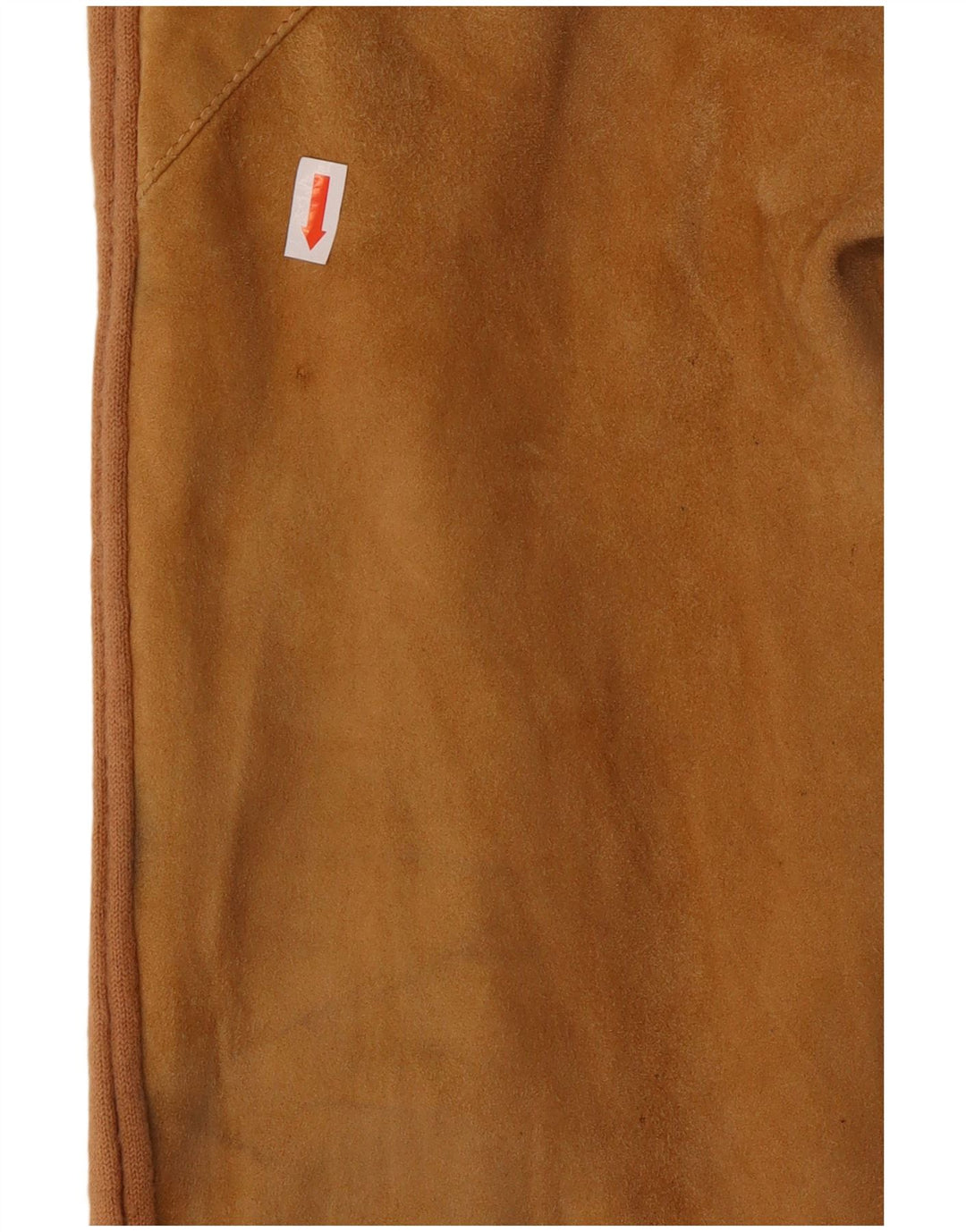 Vintage Herren Wildleder Bomberjacke UK 42 XL Braunes Leder