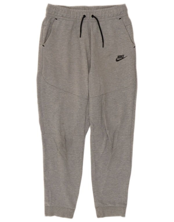 Nike Jungen-Trainingshose, Jogginghose, 13–14 Jahre, XL, grau gefleckte Baumwolle